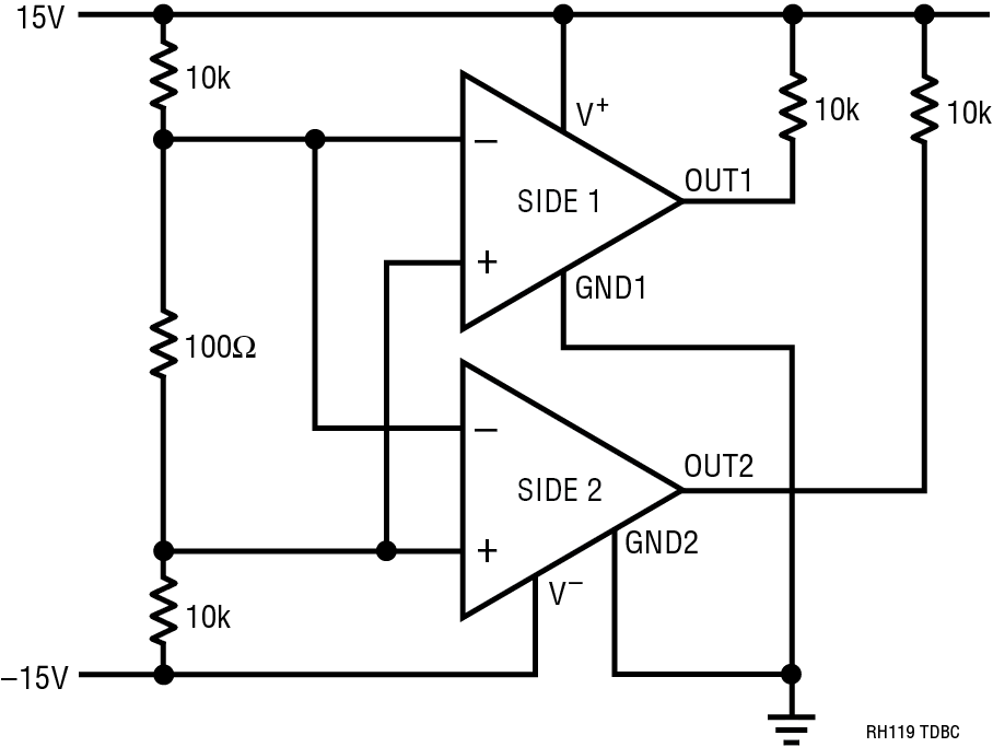 RH119 Total Dose Bias Circuit