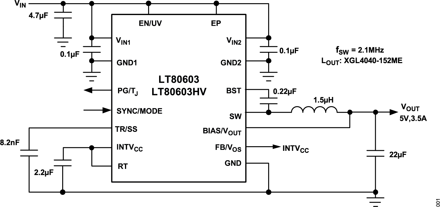 LT80602-LT80603 Simplified Application Diagram