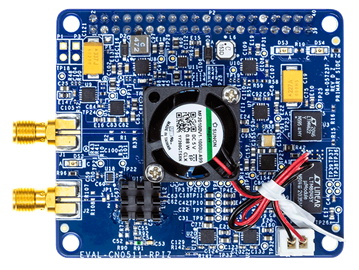EVAL-CN0511-RPIZ Evaluation Board - Top View