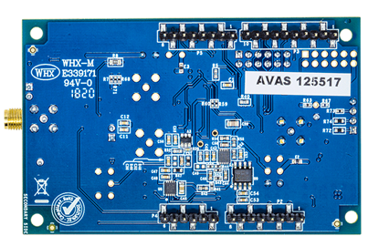EVAL-CN0540 24-Bit Data Acquisition System for IEPE Sensors - Bottom View
