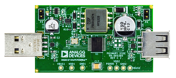 EVAL-CN0550-EBZ - Top View
