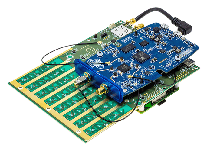 EVAL-CN0566-RPIZ KIT - Angle View