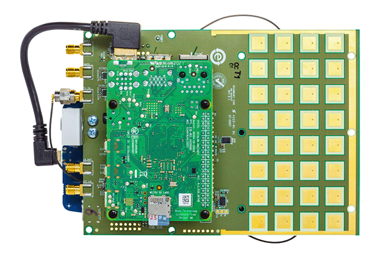 EVAL-CN0566-RPIZ KIT - Angle View