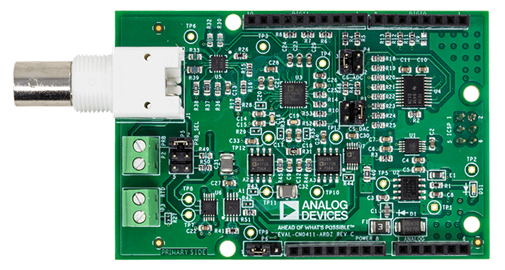 EVAL-CN0411-ARDZ Evaluation Board - Top View