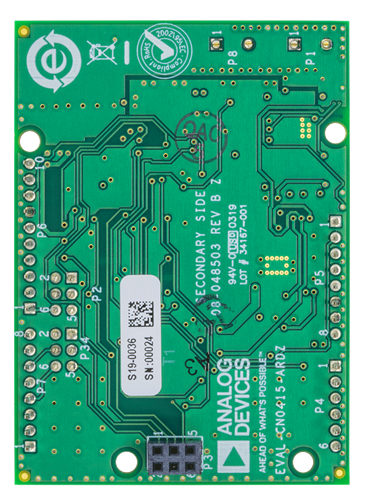 EVAL-CN0415-ARDZ Evaluation Board - Bottom View