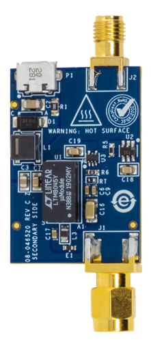 EVAL-CN0417-EBZ Evaluation Board - Bottom View