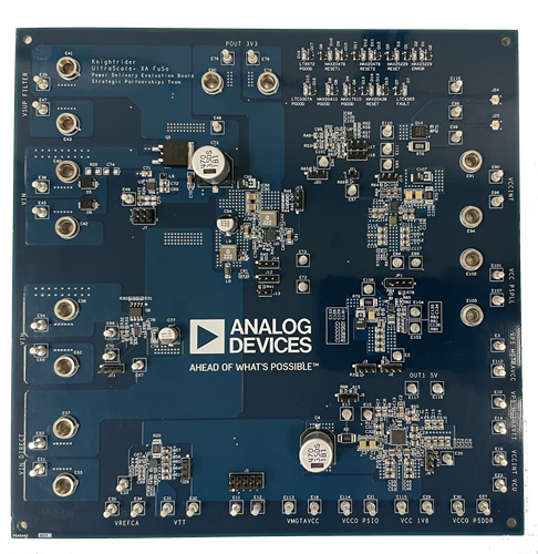 Knightrider Zynq Ultrascale +MPSOC Automotive Power Delivery Board - Top View