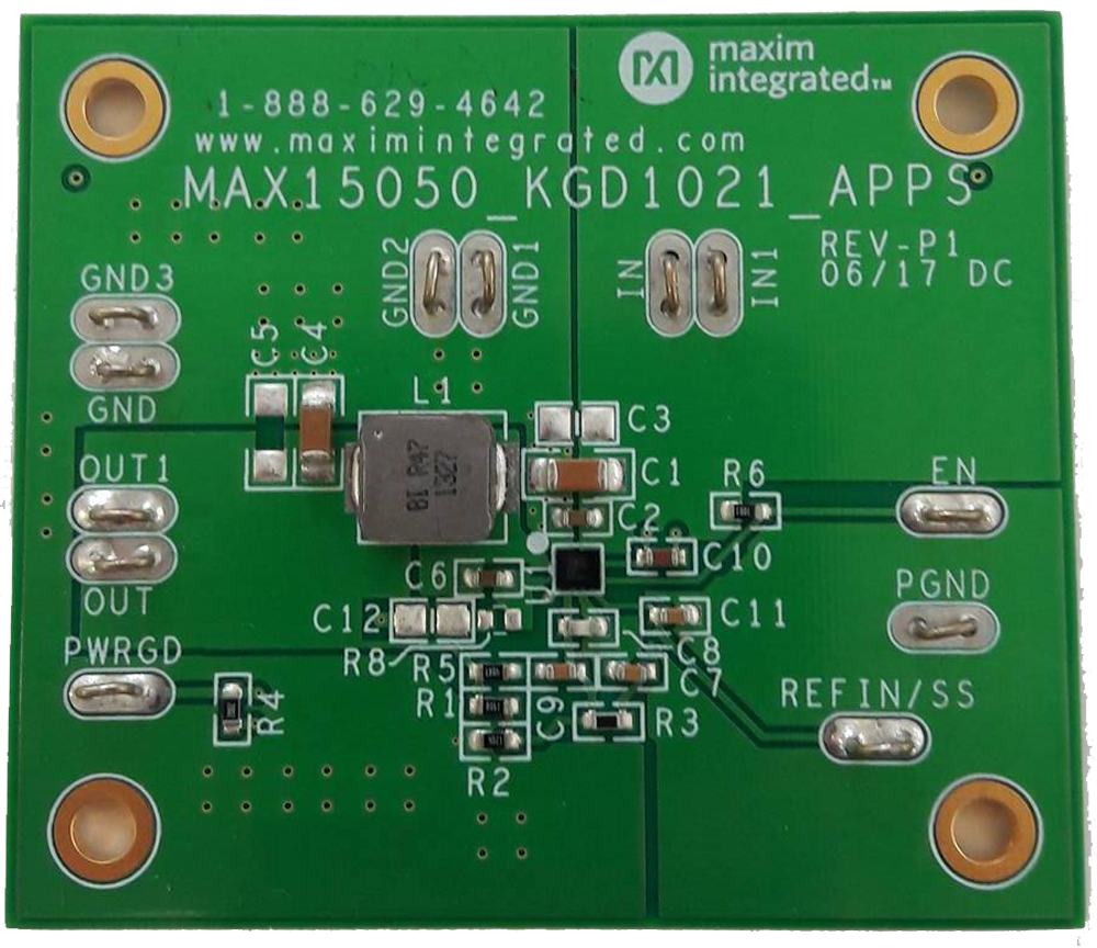Figure 1. MAXREFDES1021 hardware.
