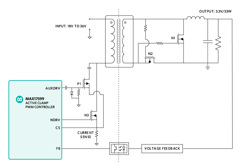 Figure 1. The MAXREFDES121 reference design block diagram.