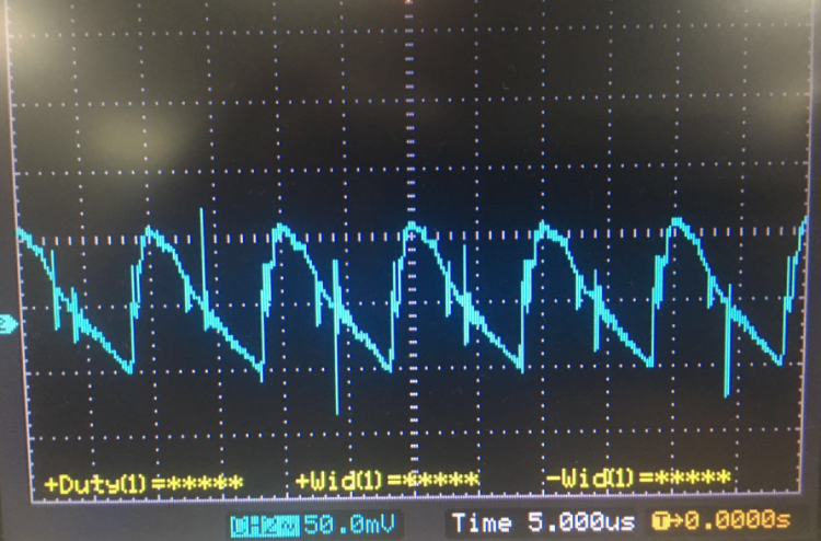Figure 9. Output ripple at full load