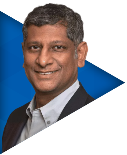 Headshot of CarePredict CEO Satish Movva.