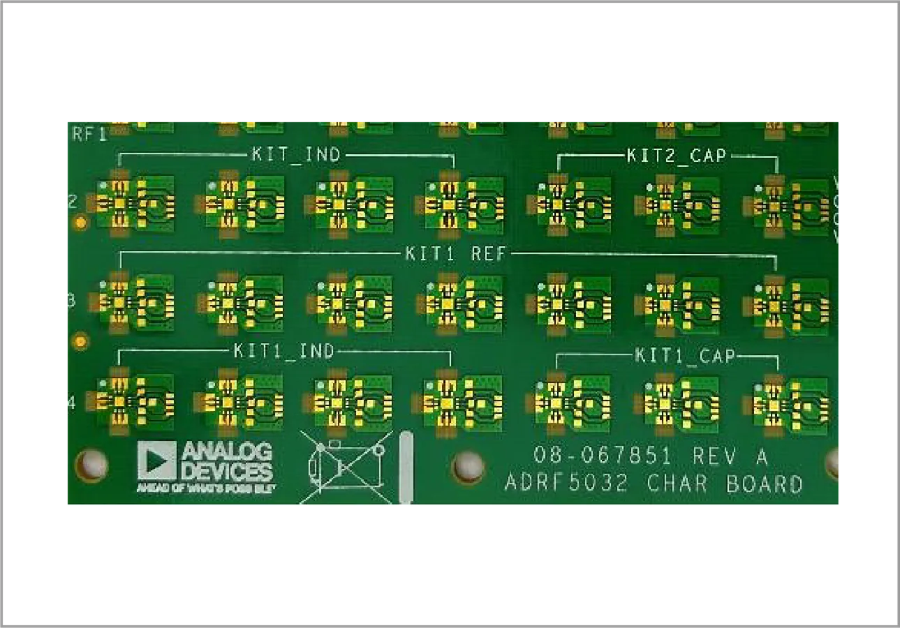 Analog Devices ADRF5032 characterization board.