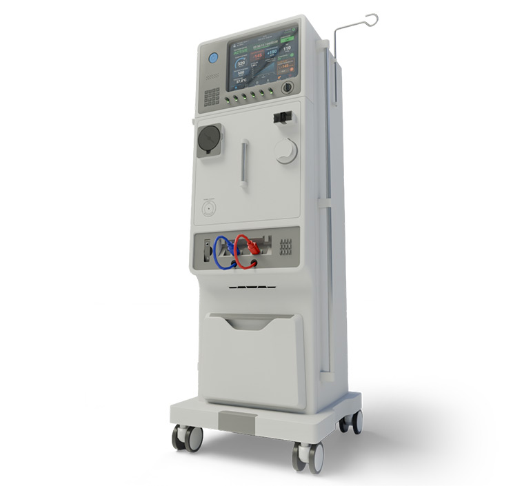 interactive dialysis machine