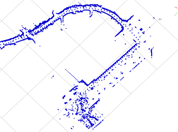IMUを利用して生成した地図