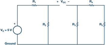 図 4. テブナン電圧の測定
