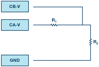 図5 . レールt oレールの回路