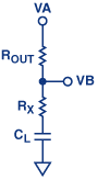 図5a. CFを短絡と見なした場合の回路
